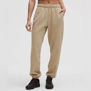 EUC lululemon scuba oversized MR jogger sheered oak